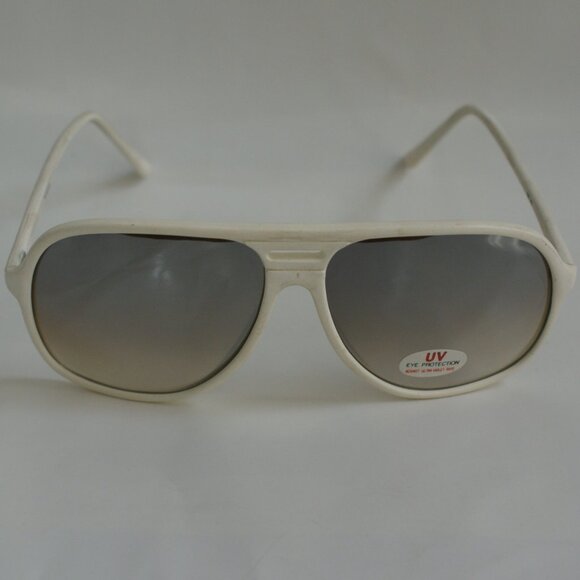 NWT TruVintage 80's Fashion Navigator Gradient lens w/silver mirror Sunglasses - Picture 5 of 12